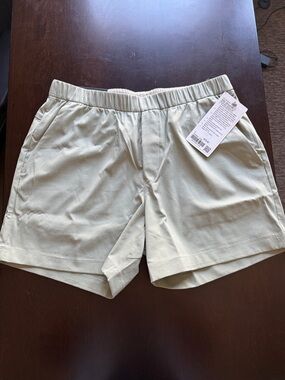 Men's Lululemon ABC Pull-on Short 5” Large Fog Green